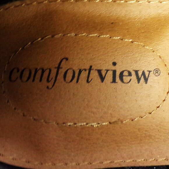 COMFORT VIEW 10M DARCY dark-blue low-heel ankle boots all synthetic materials - Picture 13 of 16